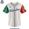 Milwaukee Brewers Mexican Heritage Night 2025 Custom Jersey Cap 2