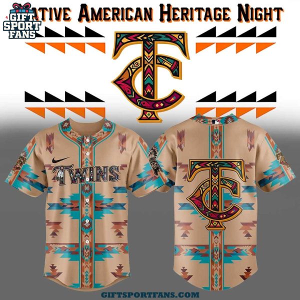 Minnesota Twins Native American Heritage 2025 Jersey Cap