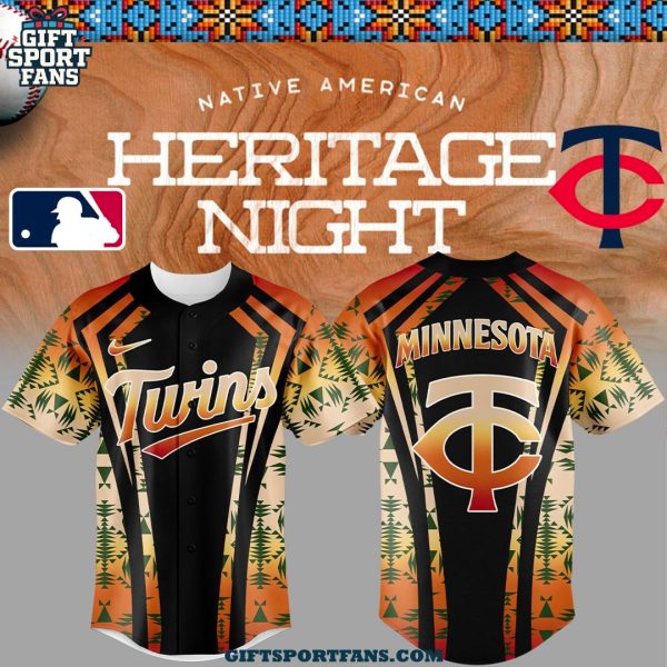 Minnesota Twins Native American Heritage Night 2025 Special Jersey Cap