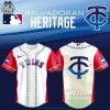 Minnesota Twins Salvadoran Heritage Night 2025 Special Jersey Cap 1