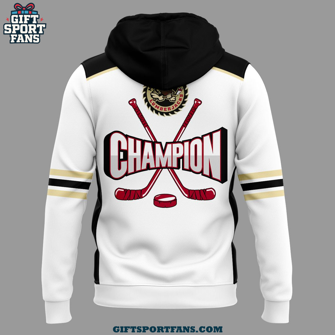 Muskegon Lumberjacks Clark Cup Champions 2025 Hoodie Muskegon Lumberjacks Clark Cup Champions 2025 Hoodie