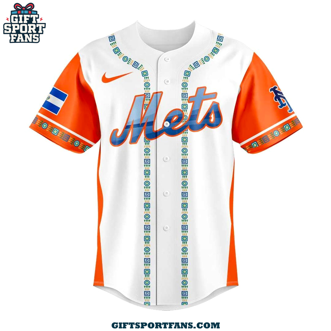 New York Mets Salvadoran Heritage Night 2025 New Jersey Cap New York Mets Salvadoran Heritage Night 2025 New Jersey Cap