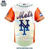 New York Mets Salvadoran Heritage Night 2025 New Jersey Cap 3