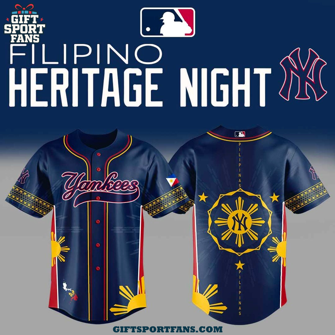 New York Yankees Filipino Heritage Night 2025 New Jersey Cap New York Yankees Filipino Heritage Night 2025 New Jersey Cap