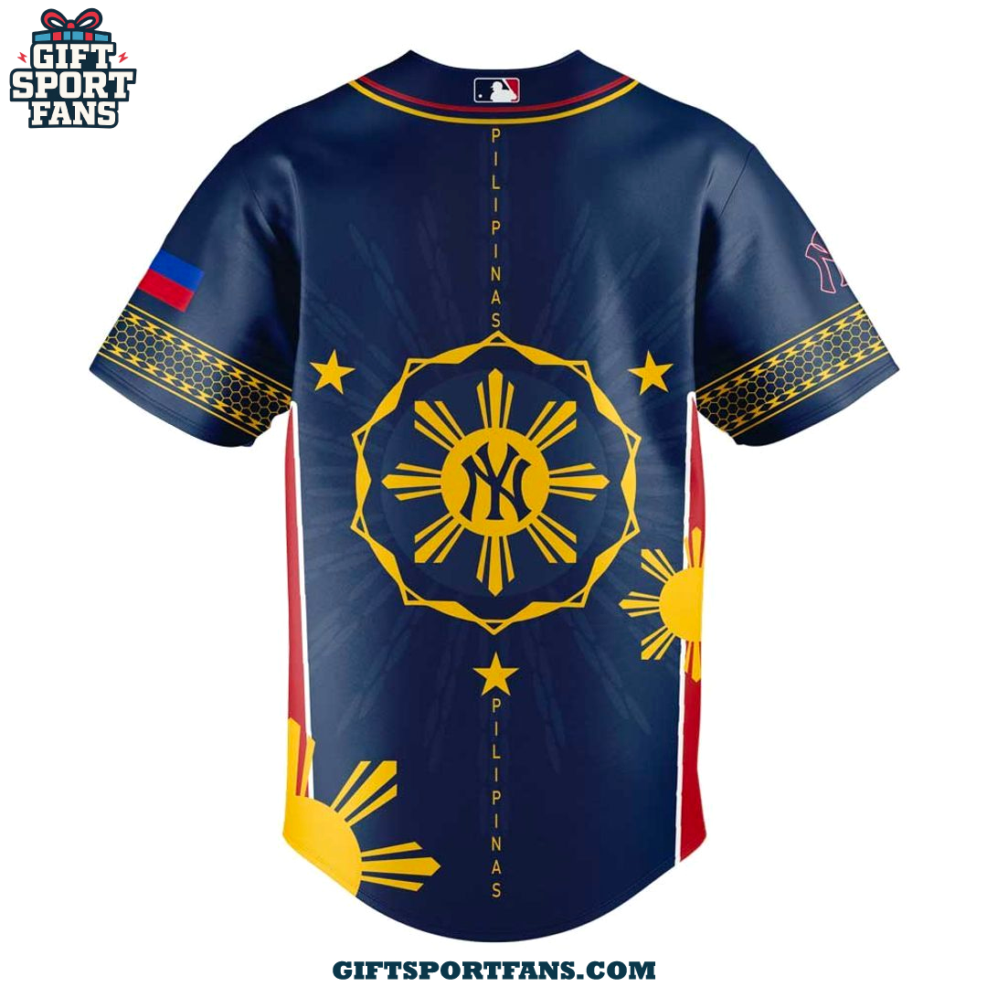 New York Yankees Filipino Heritage Night 2025 New Jersey Cap New York Yankees Filipino Heritage Night 2025 New Jersey Cap