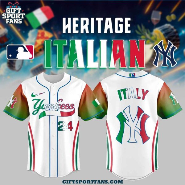 New York Yankees Italian Heritage Night 2025 Jersey