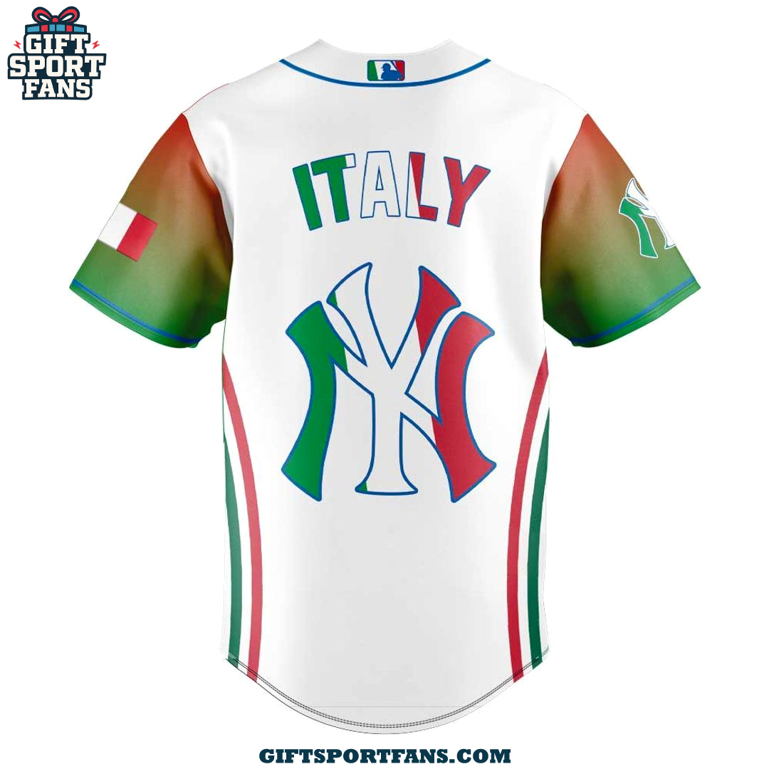 New York Yankees Italian Heritage Night 2025 Jersey New York Yankees Italian Heritage Night 2025 Jersey
