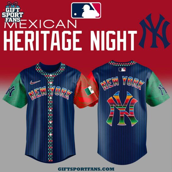 New York Yankees Mexican Heritage Night 2025 Special Jersey Cap