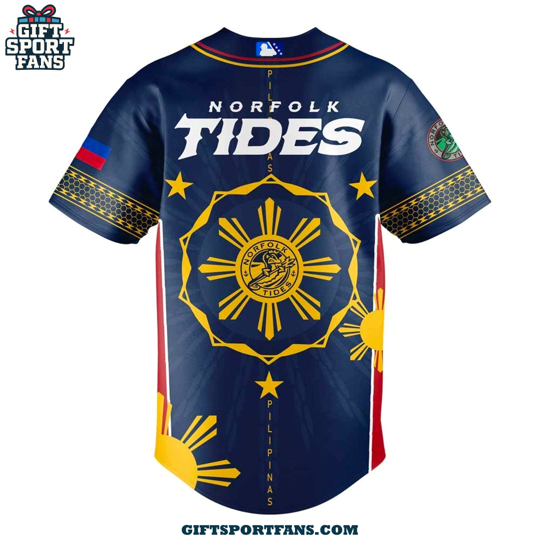 Norfolk Tides Filipino Heritage Night 2025 New Jersey Cap Norfolk Tides Filipino Heritage Night 2025 New Jersey Cap