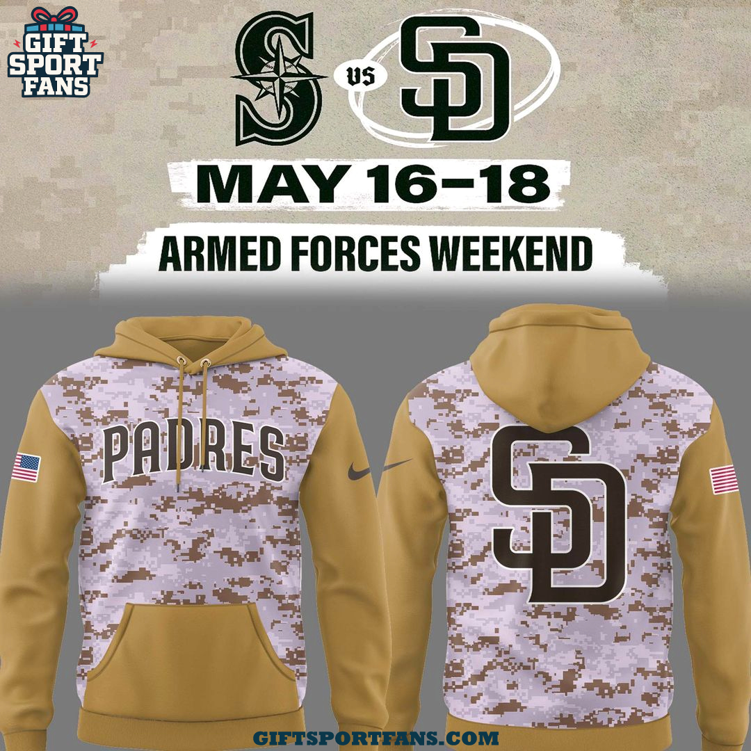 Padres Armed Forces Weekend Military 2025 Special Edition Hoodie Padres Armed Forces Weekend Military 2025 Special Edition Hoodie