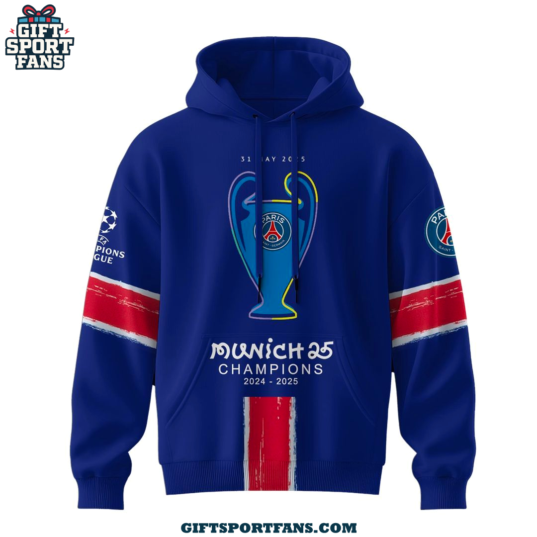 Paris Saint 2025 Champions League Special Hoodie Paris Saint 2025 Champions League Special Hoodie