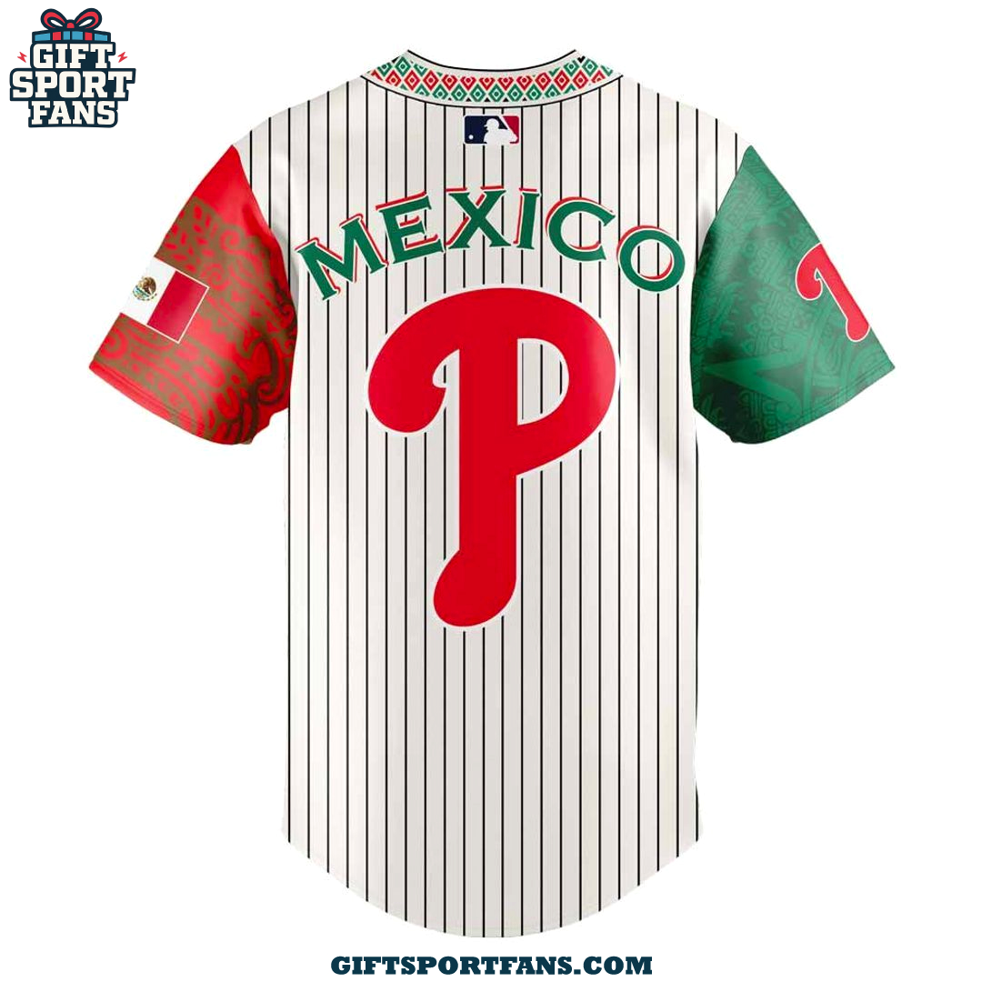 Philadelphia Phillies MLB x Mexican Heritage Night 2025 Jersey Philadelphia Phillies MLB x Mexican Heritage Night 2025 Jersey