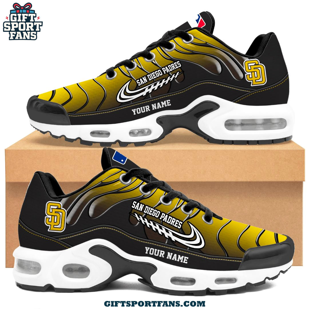 San Diego Padres 2025 Special Air Max Shoes San Diego Padres 2025 Special Air Max Shoes