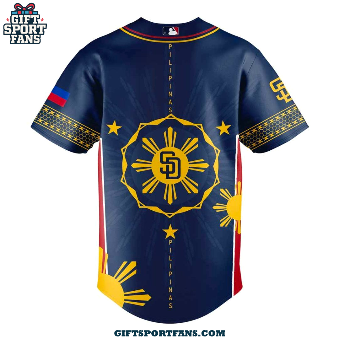 San Diego Padres Filipino Heritage Night 2025 New Jersey Cap San Diego Padres Filipino Heritage Night 2025 New Jersey Cap
