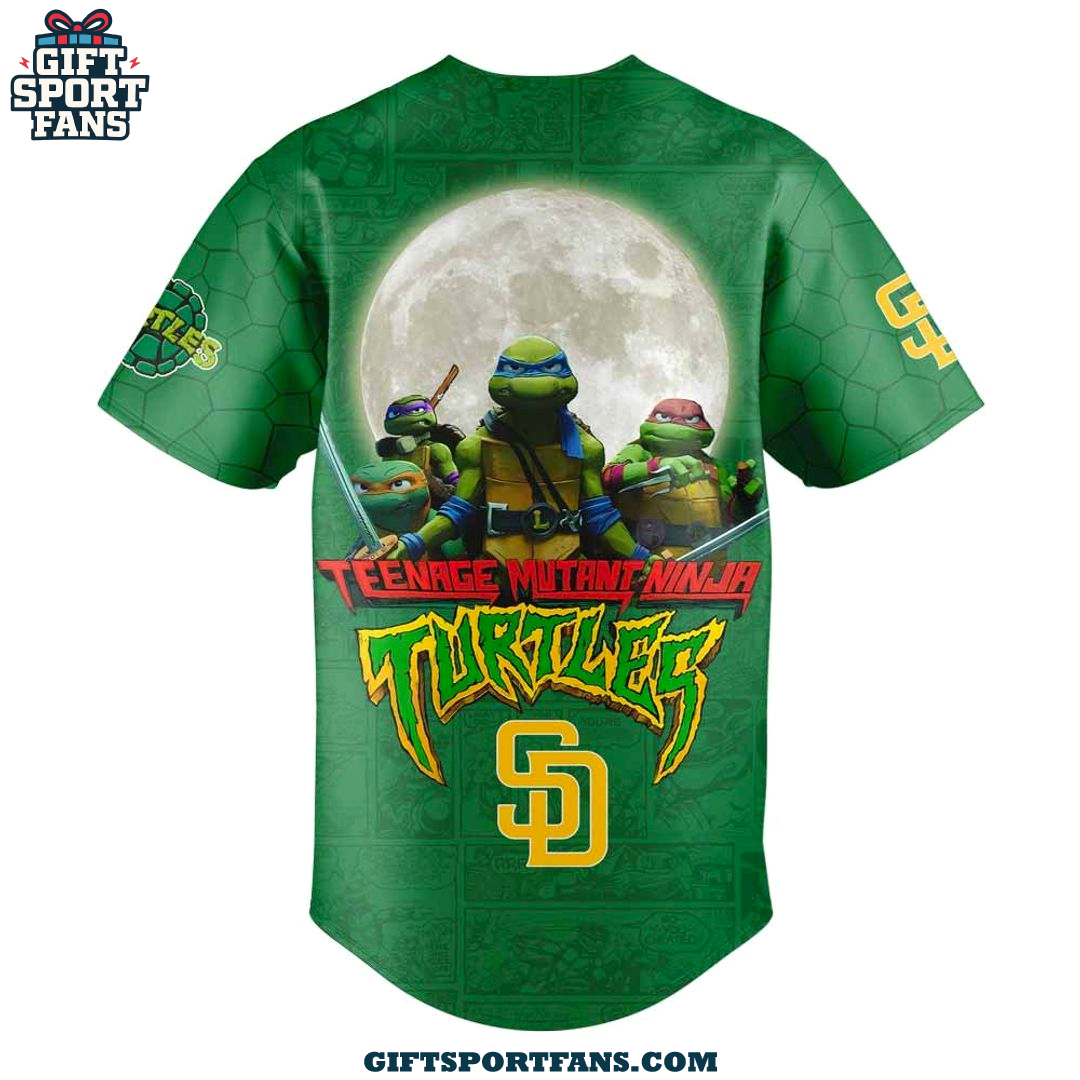 San Diego Padres Ninja Turtles 2025 New Jersey Cap San Diego Padres Ninja Turtles 2025 New Jersey Cap