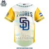 San Diego Padres Salvadoran Heritage Night 2025 New Jersey Cap 3