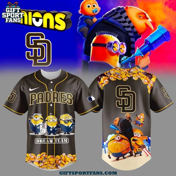 San Diego Padres x Minions Dream Team 2025 Jersey Cap