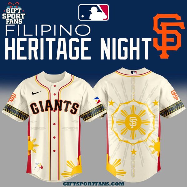 San Francisco Giants Filipino Heritage Night 2025 New Jersey Cap