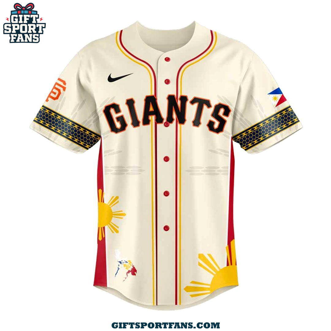 San Francisco Giants Filipino Heritage Night 2025 New Jersey Cap San Francisco Giants Filipino Heritage Night 2025 New Jersey Cap
