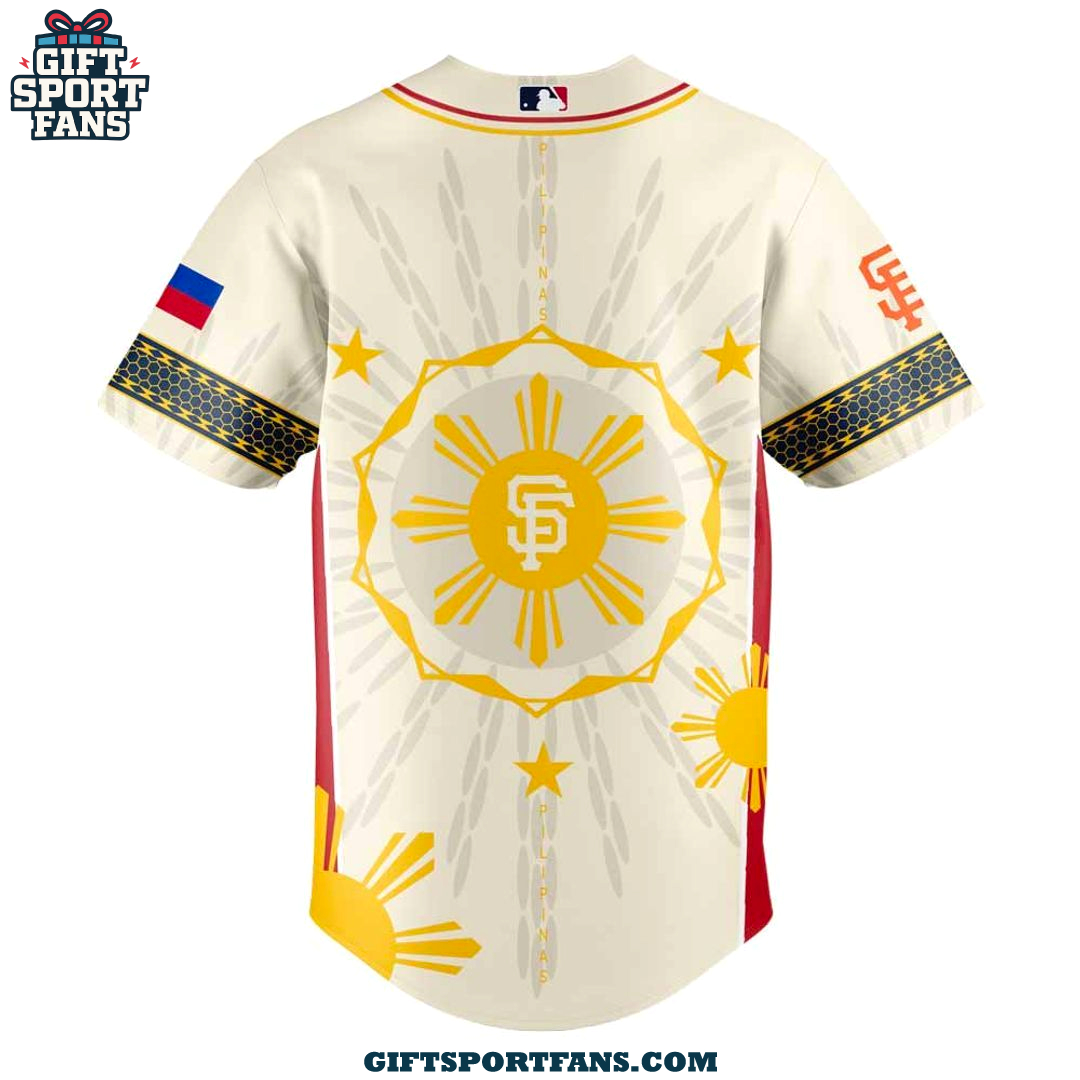 San Francisco Giants Filipino Heritage Night 2025 New Jersey Cap San Francisco Giants Filipino Heritage Night 2025 New Jersey Cap