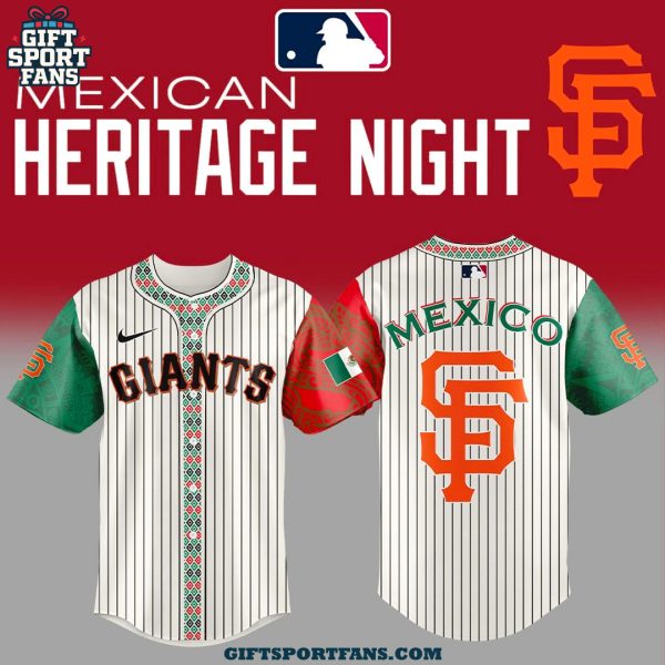 San Francisco Giants MLB x Mexican Heritage Night 2025 Jersey