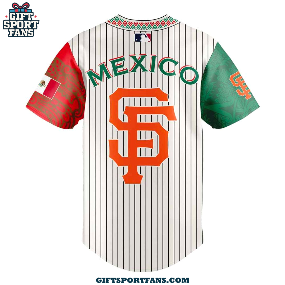 San Francisco Giants MLB x Mexican Heritage Night 2025 Jersey San Francisco Giants MLB x Mexican Heritage Night 2025 Jersey