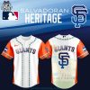San Francisco Giants Salvadoran Heritage Night 2025 New Jersey Cap 1