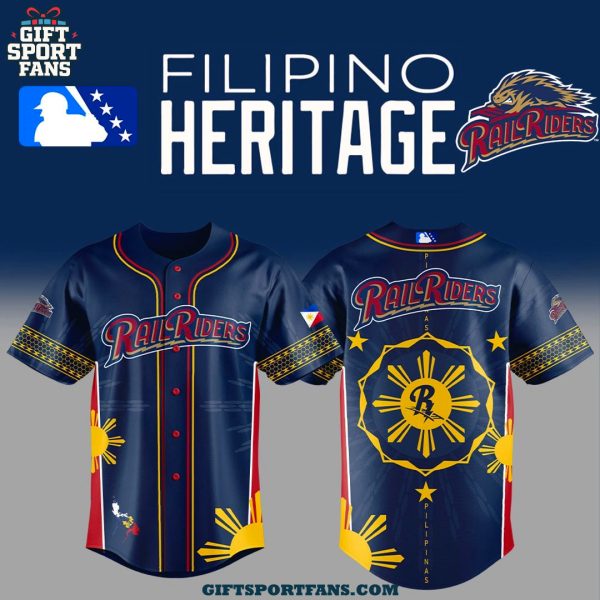 Scranton/Wilkes-Barre RailRiders Filipino Heritage Night 2025 Special Jersey