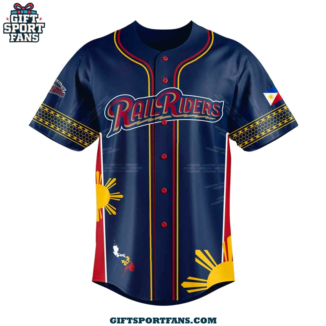 Scranton/Wilkes-Barre RailRiders Filipino Heritage Night 2025 Special Jersey Scranton/Wilkes-Barre RailRiders Filipino Heritage Night 2025 Special Jersey