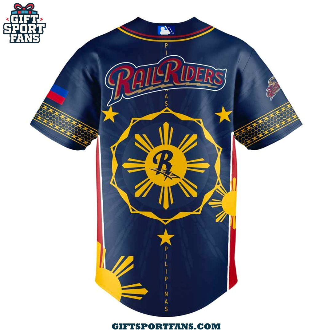 Scranton/Wilkes-Barre RailRiders Filipino Heritage Night 2025 Special Jersey Scranton/Wilkes-Barre RailRiders Filipino Heritage Night 2025 Special Jersey