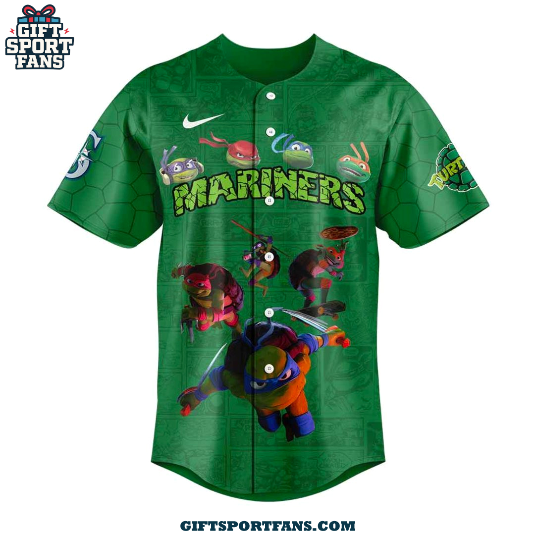 Seattle Mariners Teenage Mutant Ninja Turtles 2025 Jersey Seattle Mariners Teenage Mutant Ninja Turtles 2025 Jersey