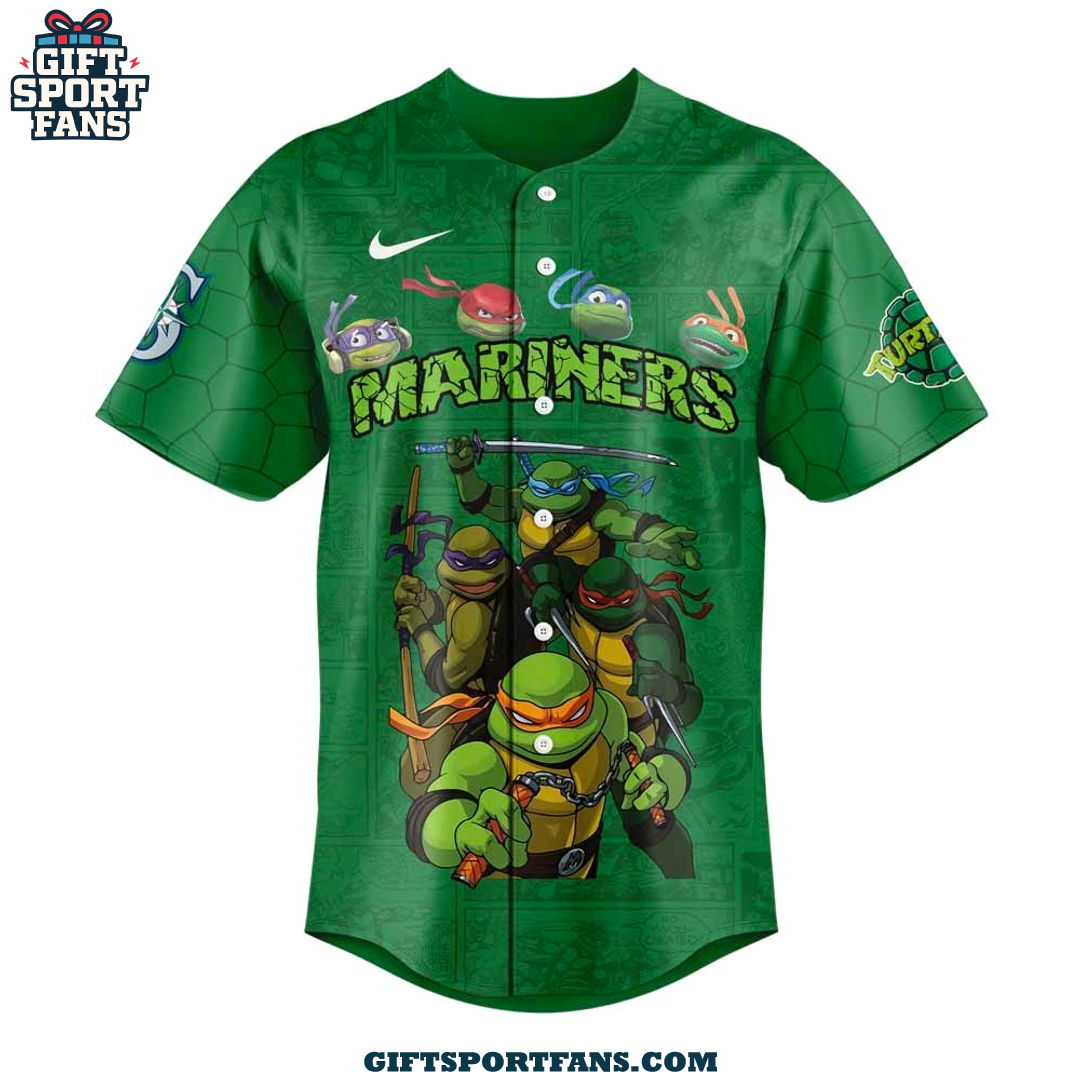 Seattle Mariners Teenage Mutant Ninja Turtles Premium Edition 2025 Jersey Cap Seattle Mariners Teenage Mutant Ninja Turtles Premium Edition 2025 Jersey Cap