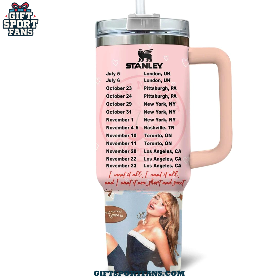 Short n' Sweet Tour 2025 Special Tumbler Short n' Sweet Tour 2025 Special Tumbler
