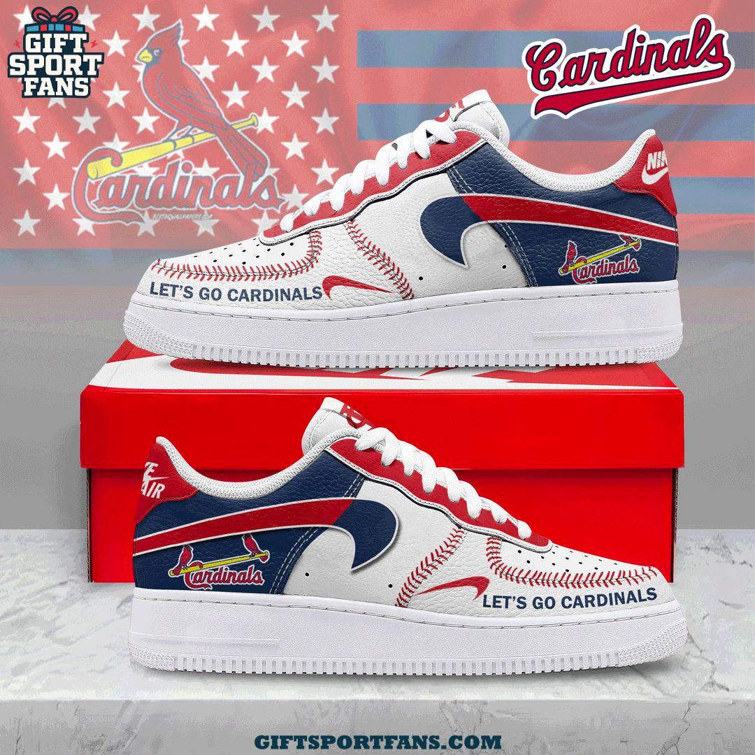 St. Louis Cardinals 2025 Let Go Cardinals Air Force 1 St. Louis Cardinals 2025 Let Go Cardinals Air Force 1