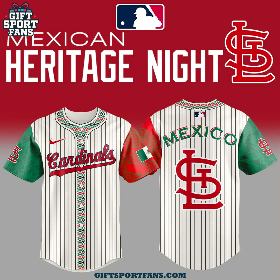 St. Louis Cardinals MLB x Mexican Heritage Night 2025 Jersey St. Louis Cardinals MLB x Mexican Heritage Night 2025 Jersey