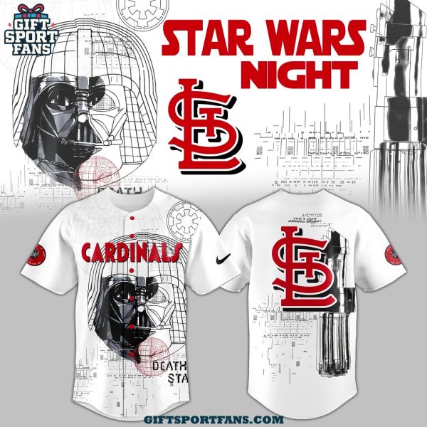 St. Louis Cardinals x Star Wars 2025 Baseball Jersey