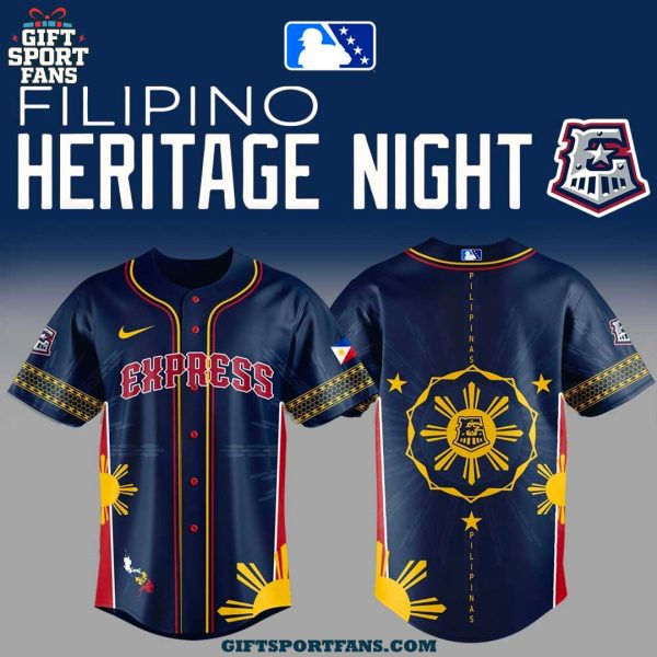 Tacoma Rainiers Filipino Heritage Night 2025 Limited Edition Jersey