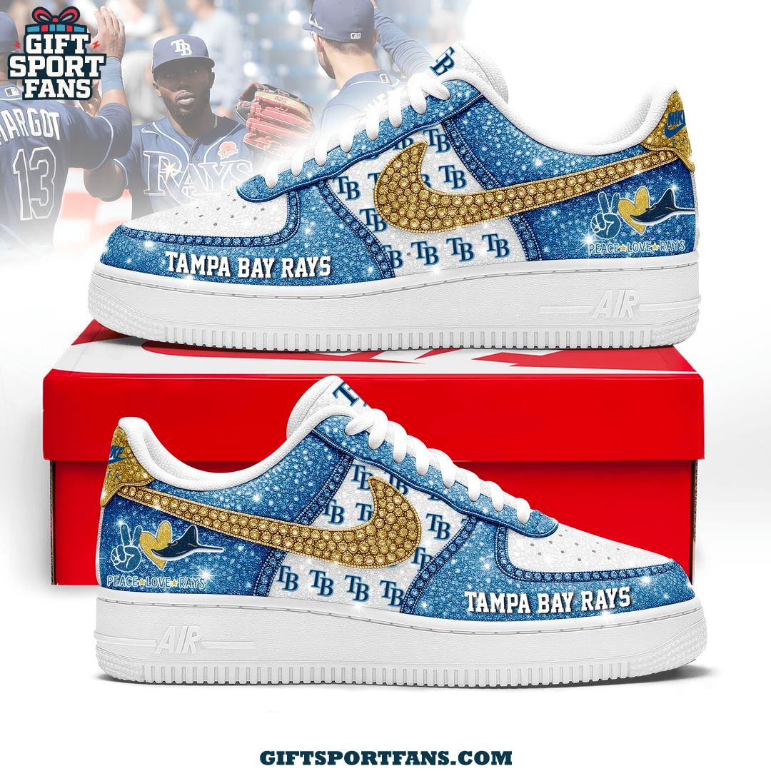 Tampa Bay Rays Peace Love Rays 2025 Air Force 1 Tampa Bay Rays Peace Love Rays 2025 Air Force 1