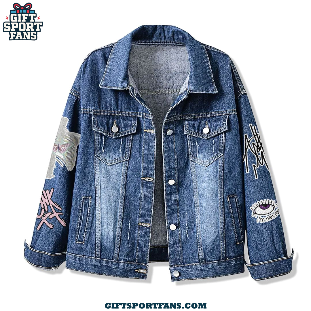 Tate McRae Miss Possessive Tour 2025 Demin Jacket Tate McRae Miss Possessive Tour 2025 Demin Jacket
