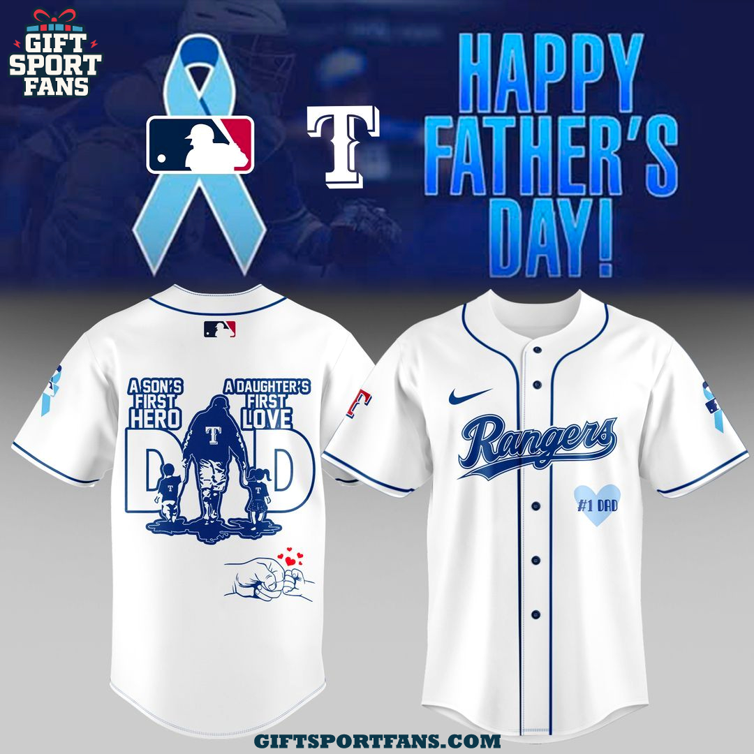 Texas Rangers Happy Father Day 2025 Special Jersey Texas Rangers Happy Father Day 2025 Special Jersey