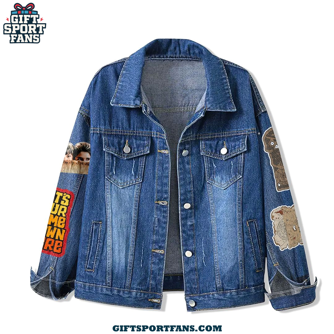 The Goonies Never Say Die 40th Anniversary 2025 Demin Jacket The Goonies Never Say Die 40th Anniversary 2025 Demin Jacket