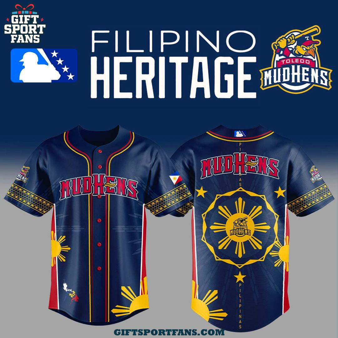 Toledo Mud Hens Filipino Heritage Night 2025 New Jersey Cap Toledo Mud Hens Filipino Heritage Night 2025 New Jersey Cap