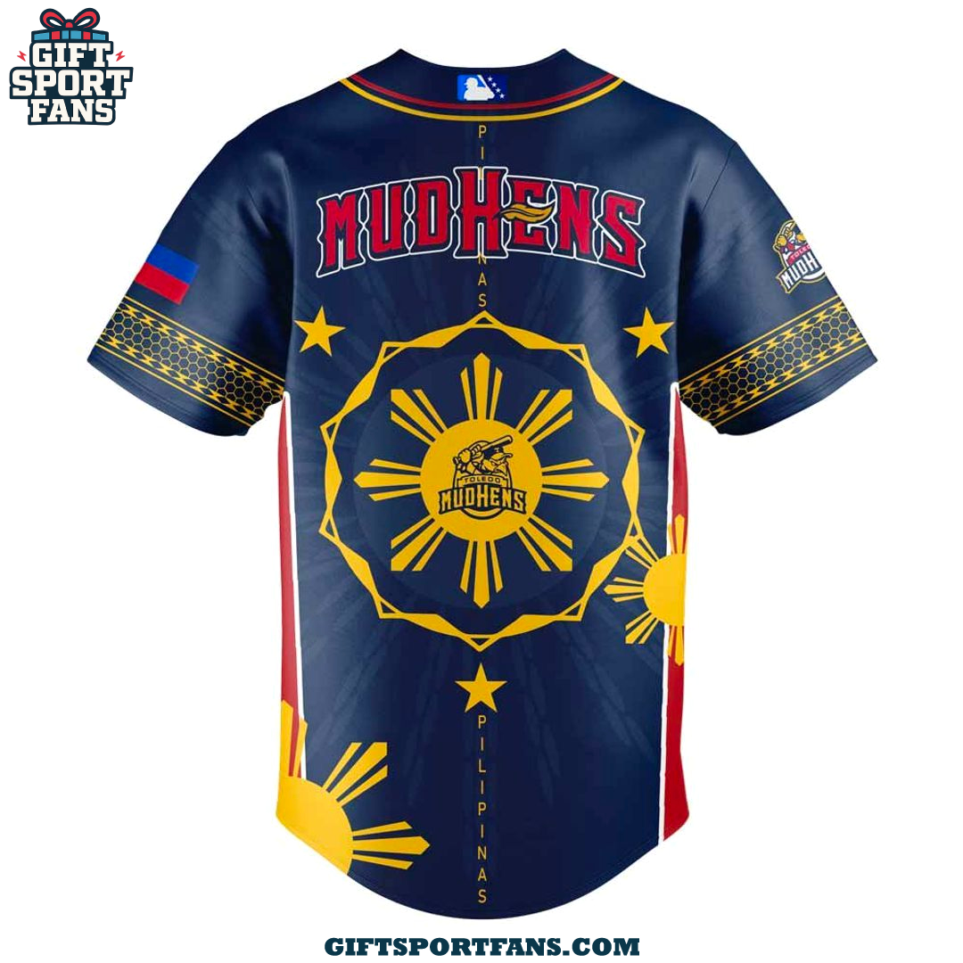 Toledo Mud Hens Filipino Heritage Night 2025 New Jersey Cap Toledo Mud Hens Filipino Heritage Night 2025 New Jersey Cap