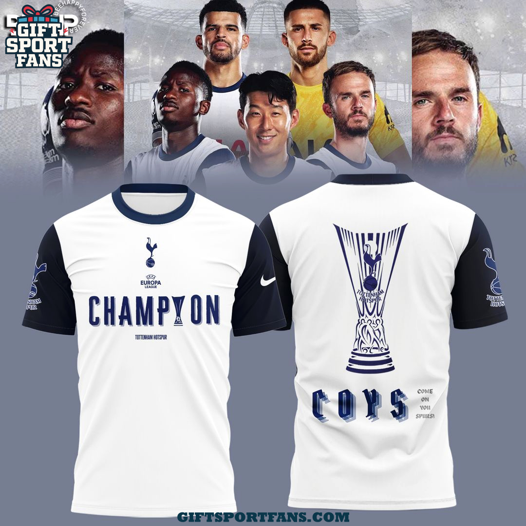 Tottenham Hotspur Europa League Champion 2025 For Fans Hoodie Tottenham Hotspur Europa League Champion 2025 For Fans Hoodie