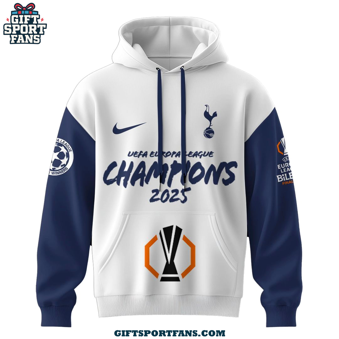 Tottenham UEFA Europa League 2025 Champions Limited Edition Hoodie Tottenham UEFA Europa League 2025 Champions Limited Edition Hoodie