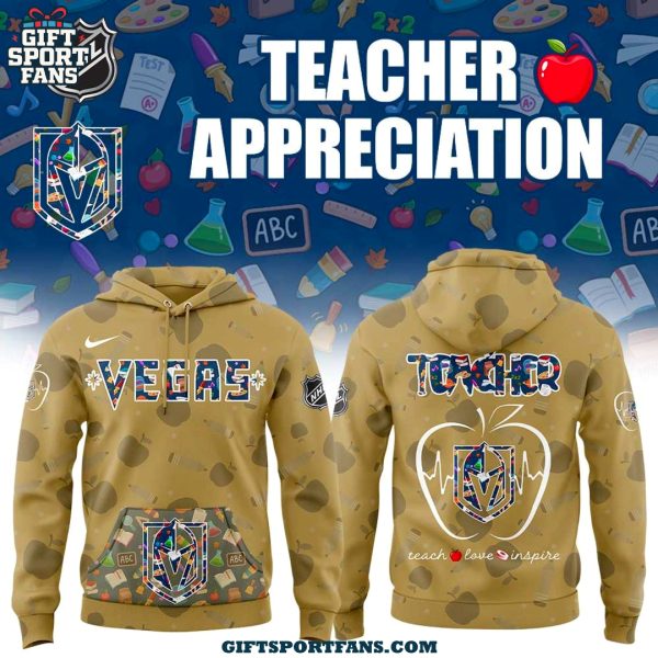 Vegas Golden Knights Teacher Appreciation 2025 Hoodie