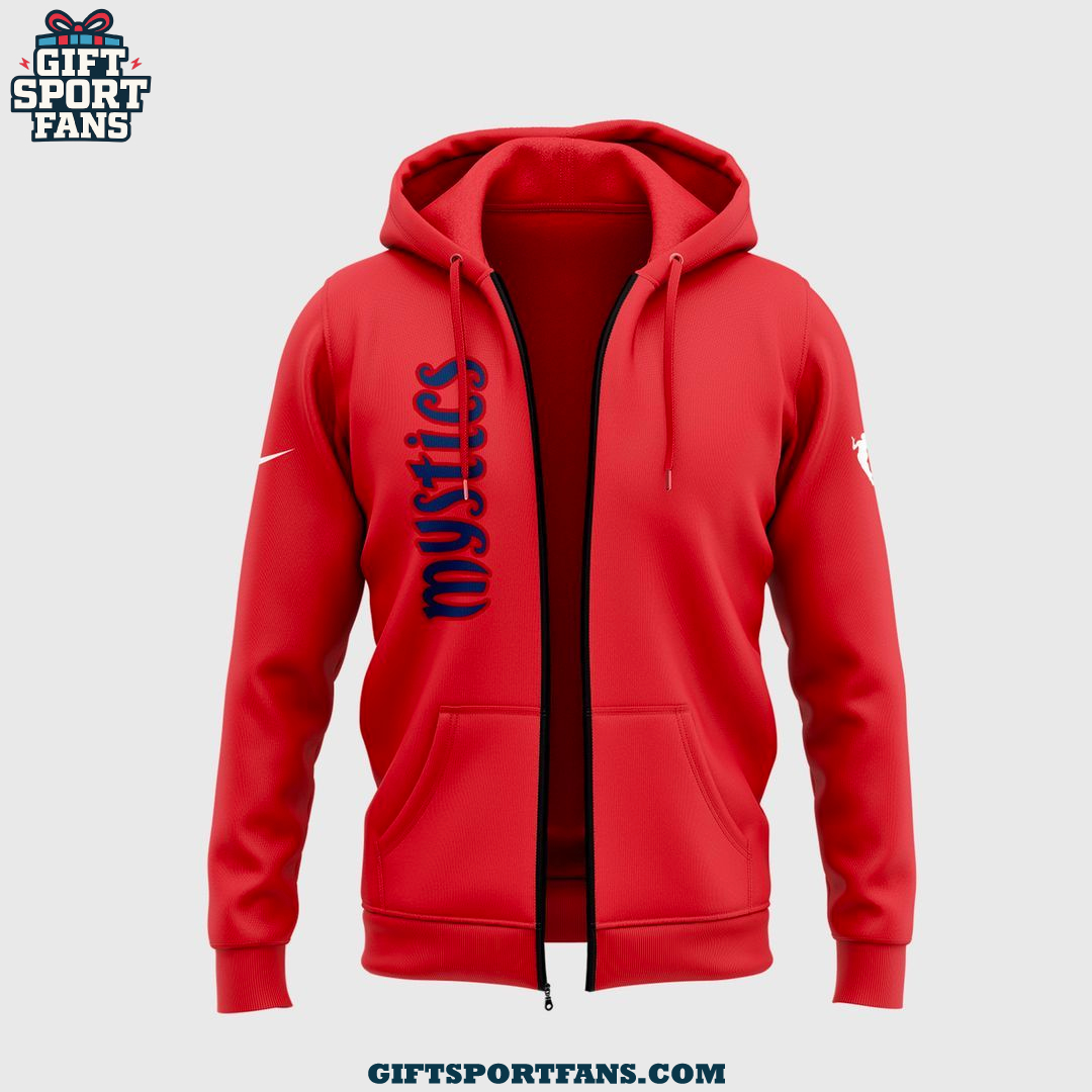 Washington Mystics 2025 New Edition Zip Hoodie Washington Mystics 2025 New Edition Zip Hoodie
