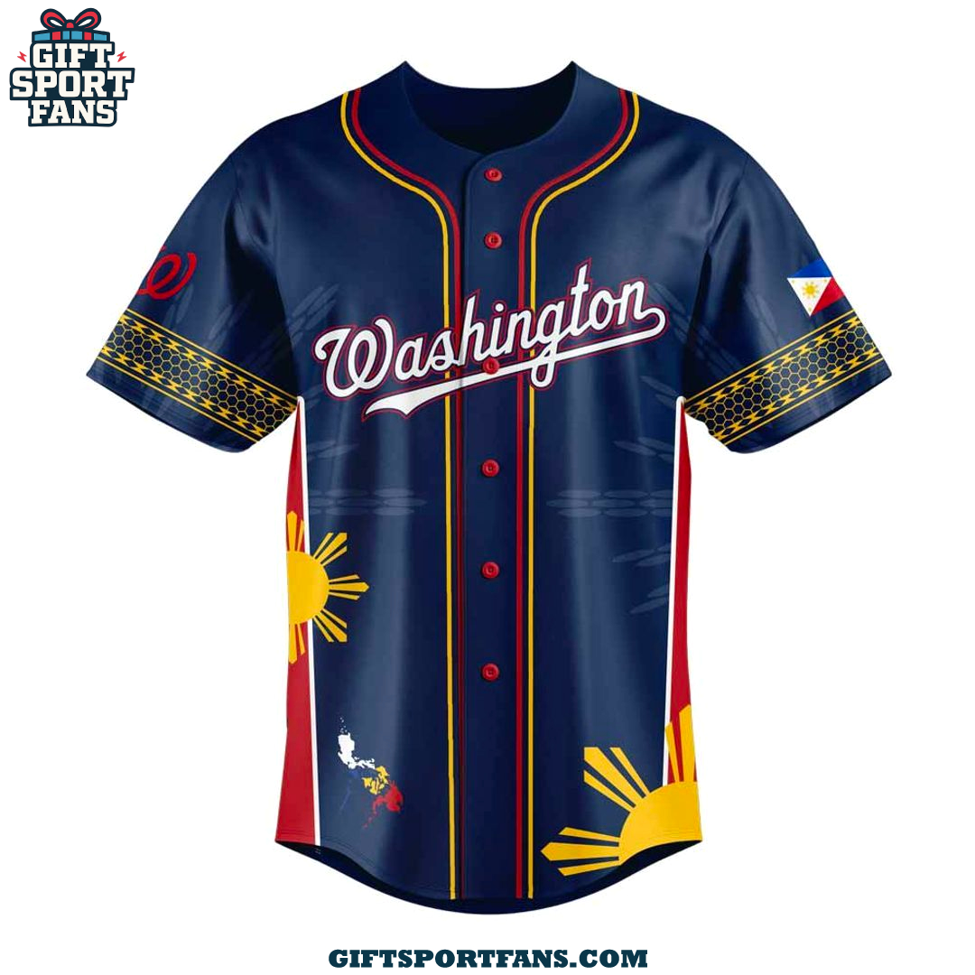 Washington Nationals Filipino Heritage Night 2025 New Jersey Cap Washington Nationals Filipino Heritage Night 2025 New Jersey Cap