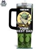 Yoda Star Wars Best Dad 2025 Tumbler 2
