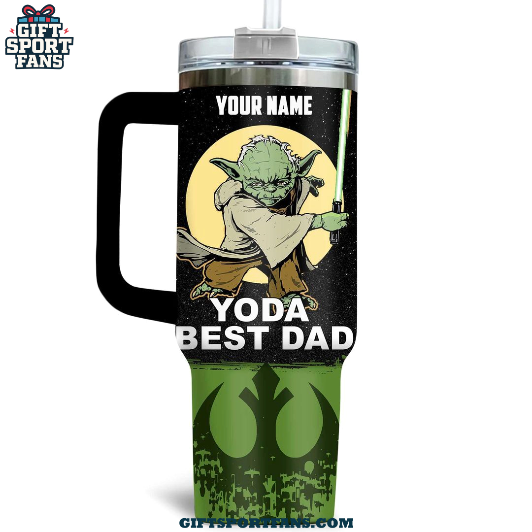 Yoda Star Wars Best Dad 2025 Tumbler Yoda Star Wars Best Dad 2025 Tumbler